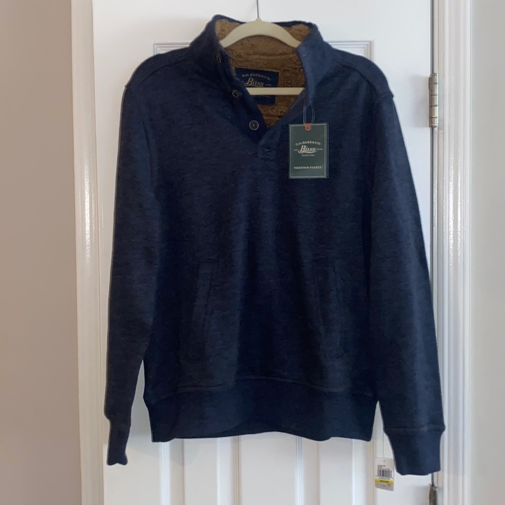 Mens 1/4 button up